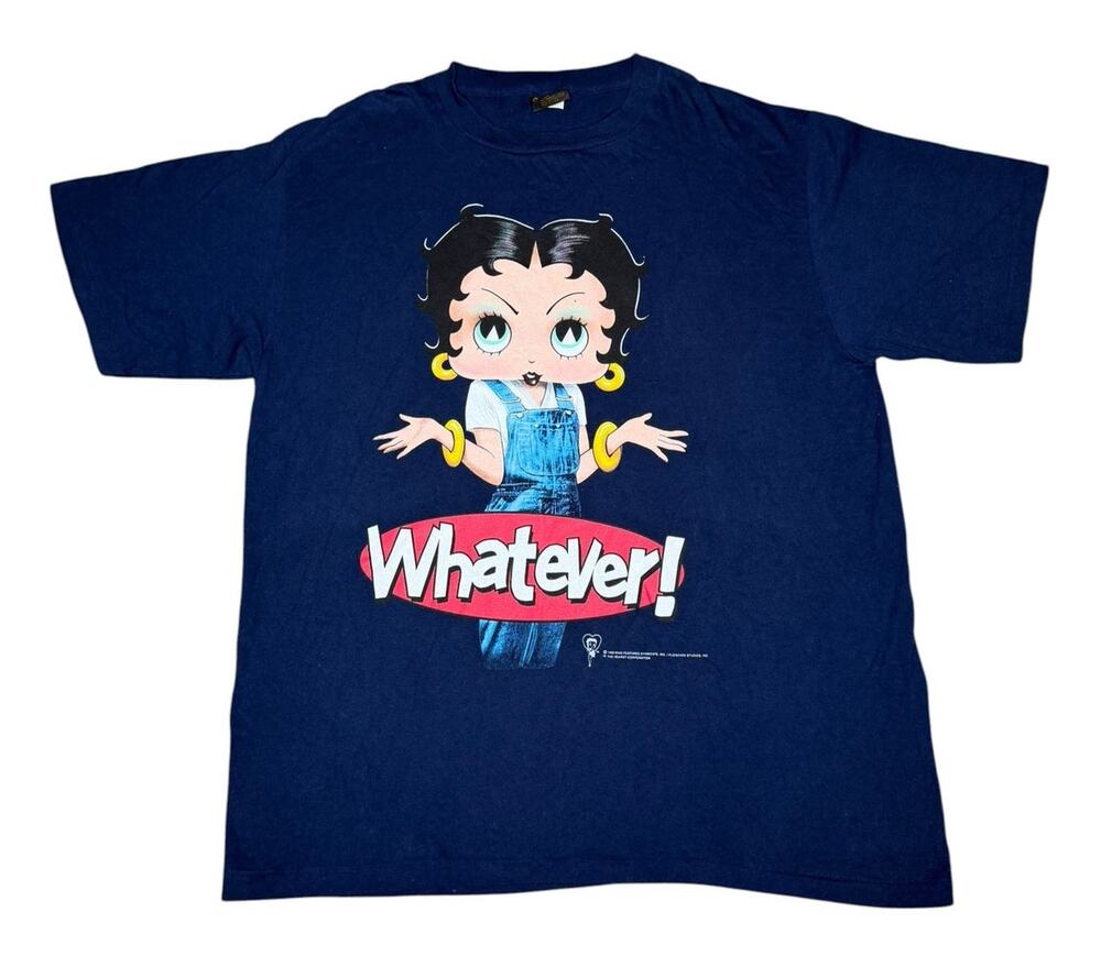 Vintage 90s Betty Boop Whatever! T-Shirt